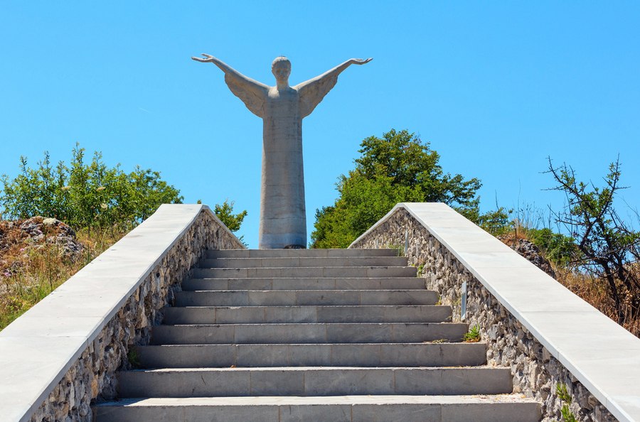 Cristo Redentore – Maratea Megváltó krisztus szobor