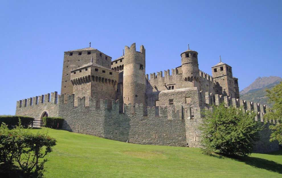 Fénis vár - Aosta-völgy