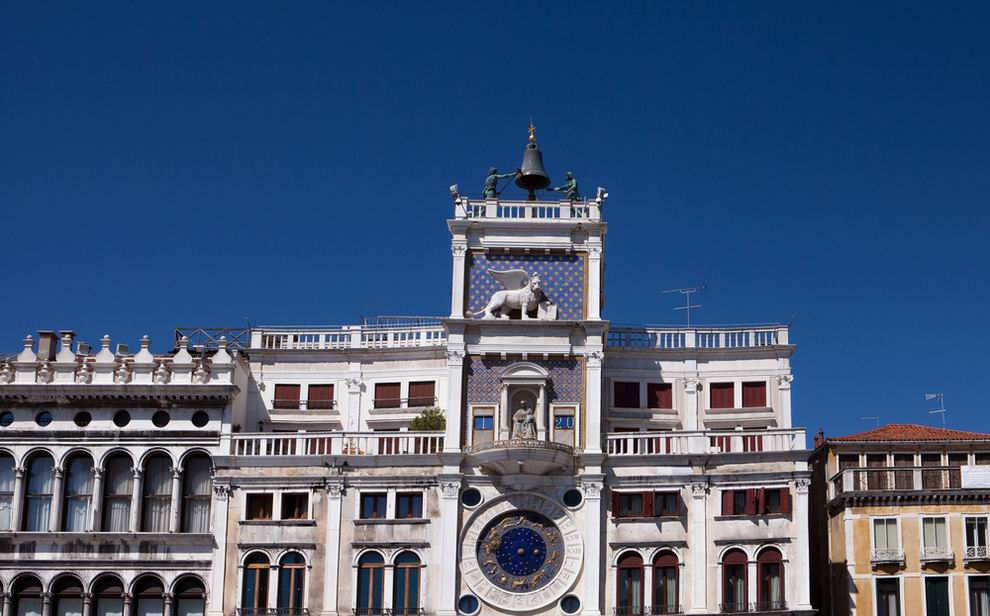 Velence Torre dell’Orologio – az óratorony