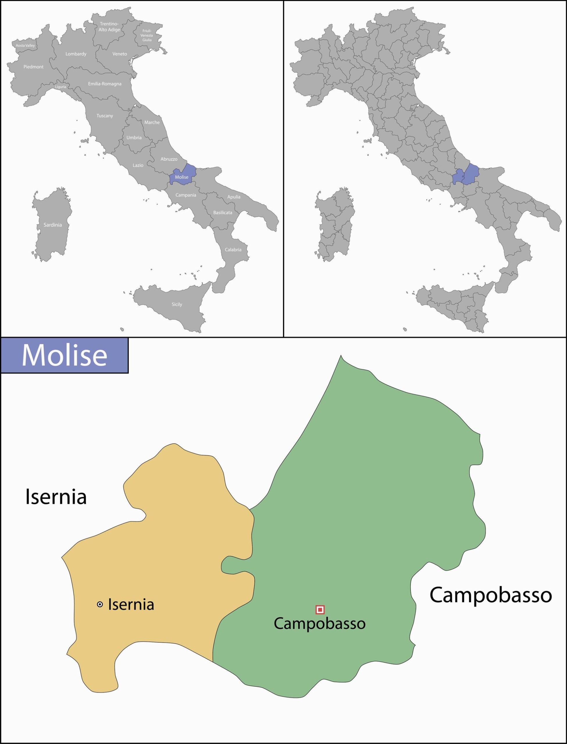 molise térképe