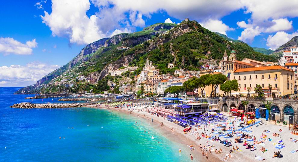 Amalfi - Campania legszebb strandjai