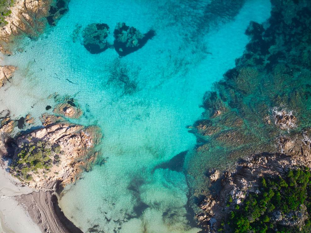 Costa Smeralda Spiaggia del Principe - Szardínia