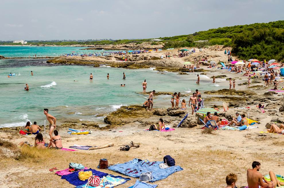 Gallipoli strand - Punta della Suina