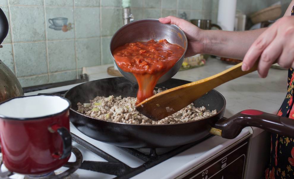 Lasagne hozzávalók