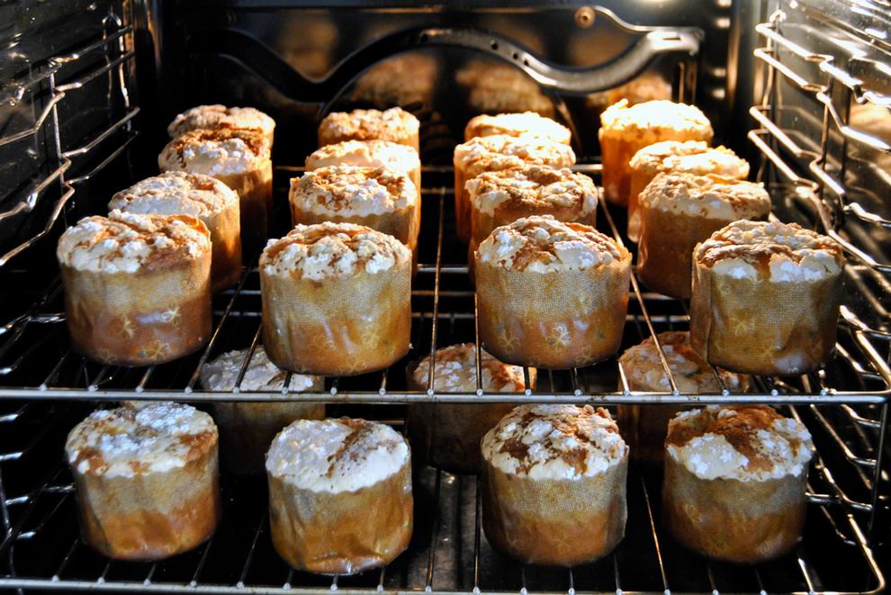 Panettone elkészítése