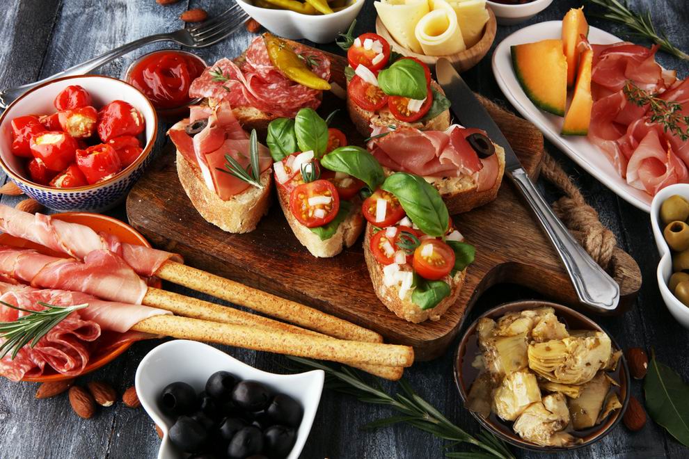 antipasti - olasz előételek