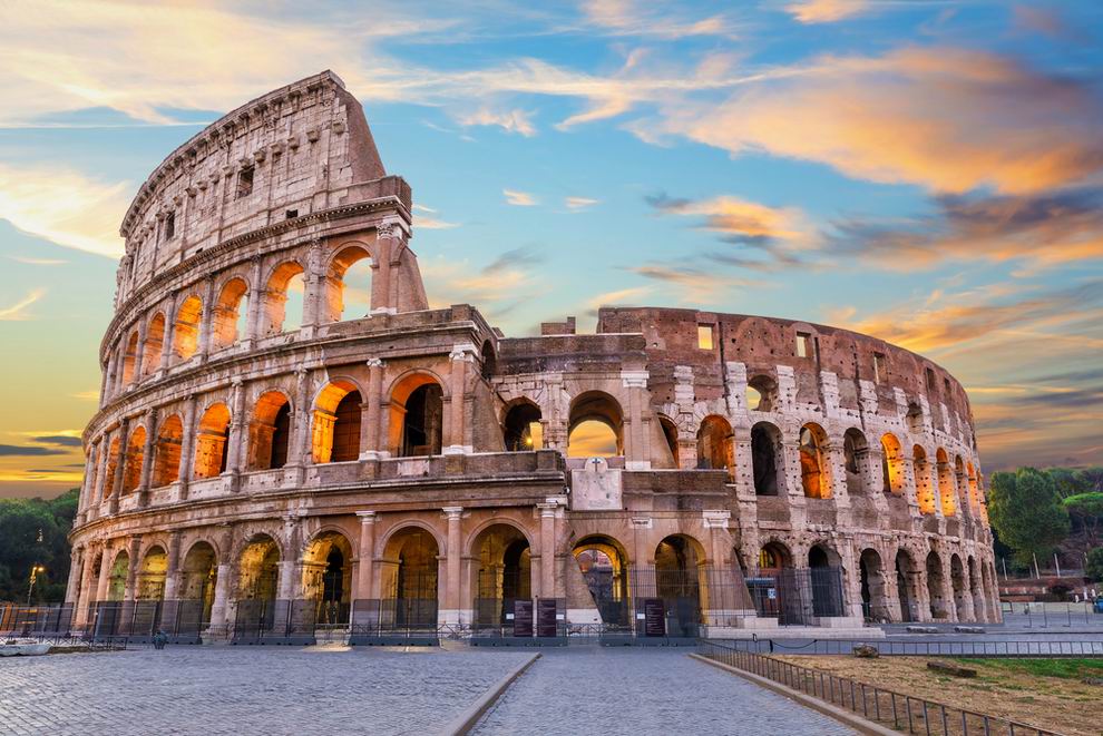 colosseum -Olaszország nevezetességek