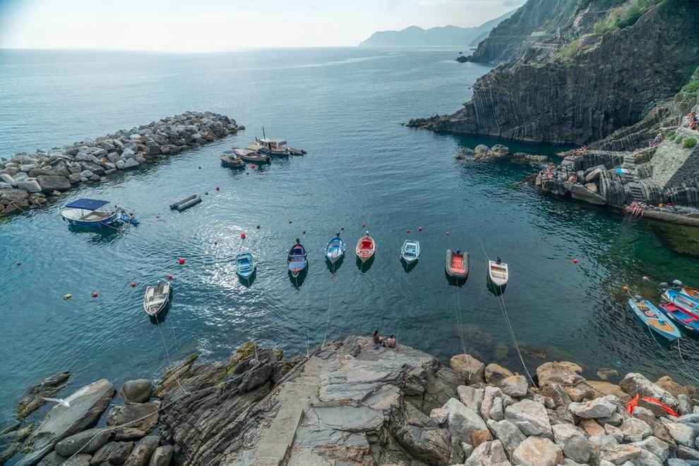 Riomaggiore kikötő