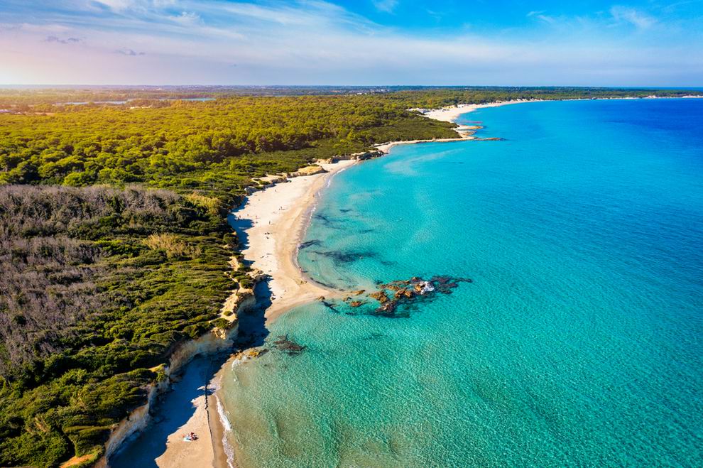 Puglia tengerparti szállás - Baia dei Turchi