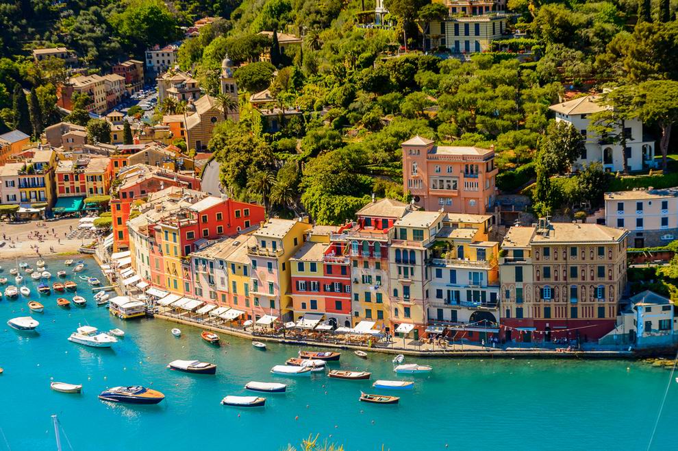 Portofino - Liguria tengerpart