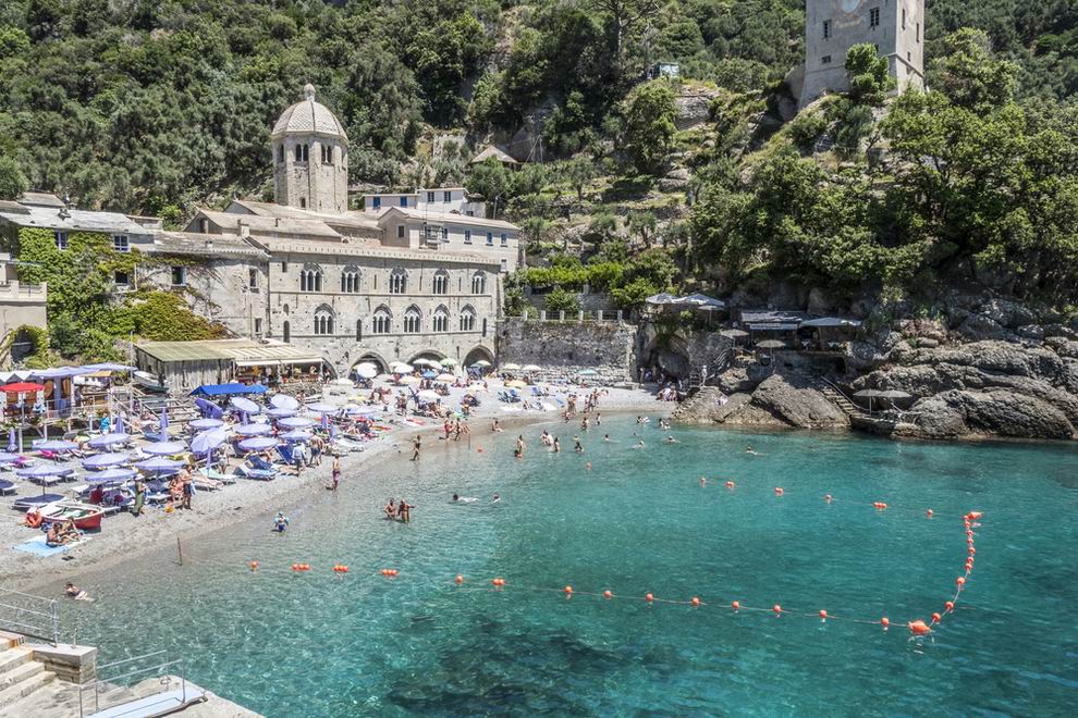 Portofino san fruttuoso kolostor