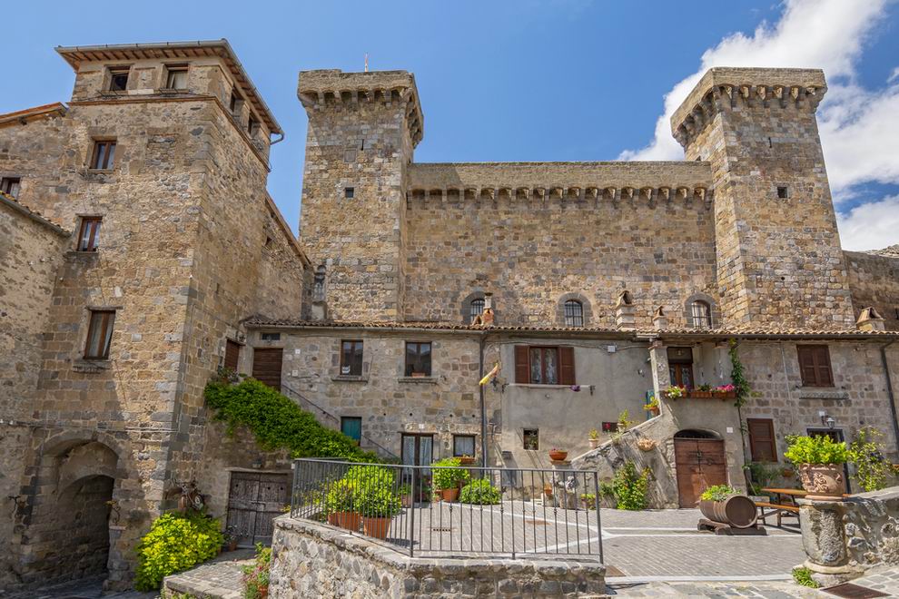 Viterbo - Rocca Monaldeschi kastély
