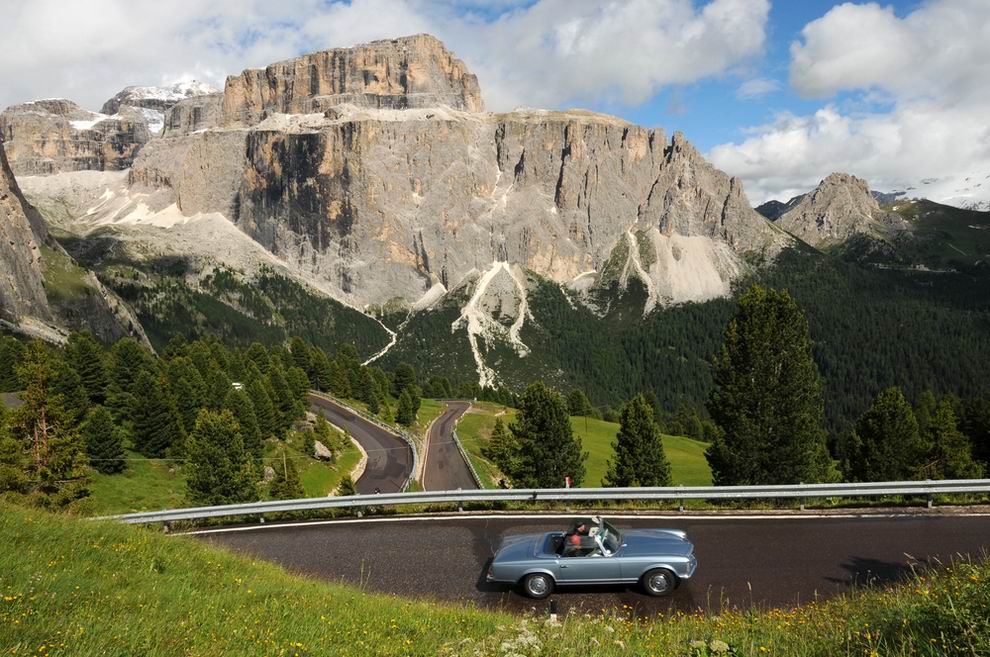 dolomitok - passo pordoi