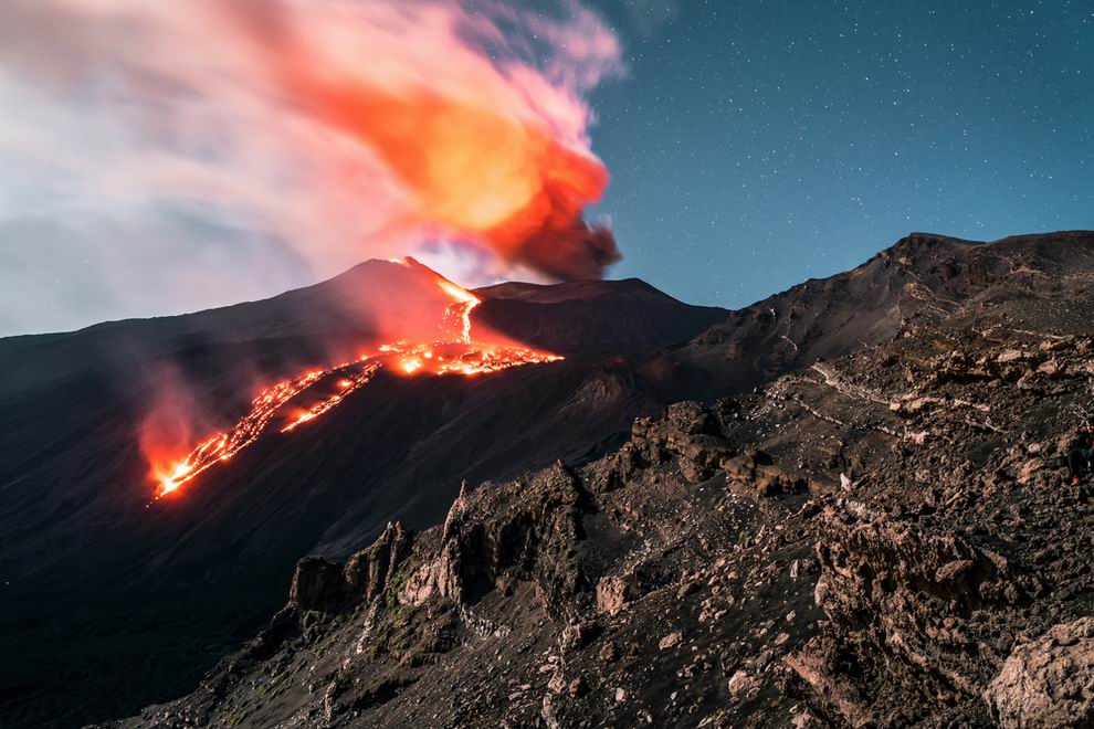 Etna vulkán