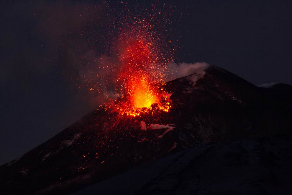 Etna vulkán