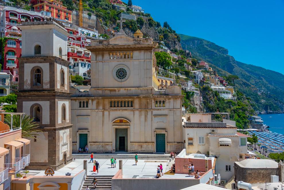 Positano - Chiesa di Santa Maria Assunta - Positano látnivalók