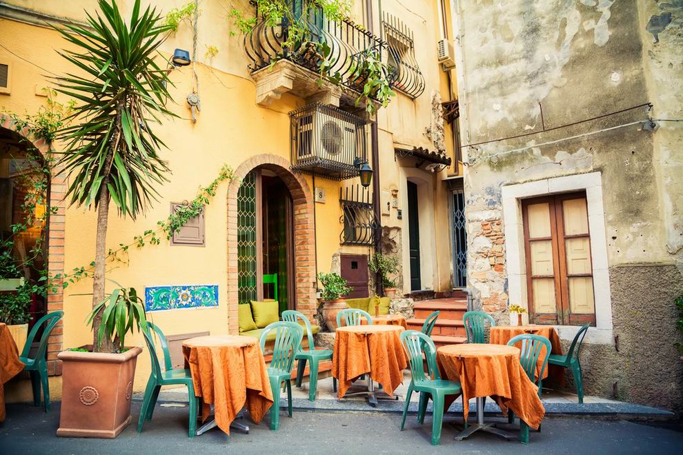 Taormina gasztronómiája - étterem