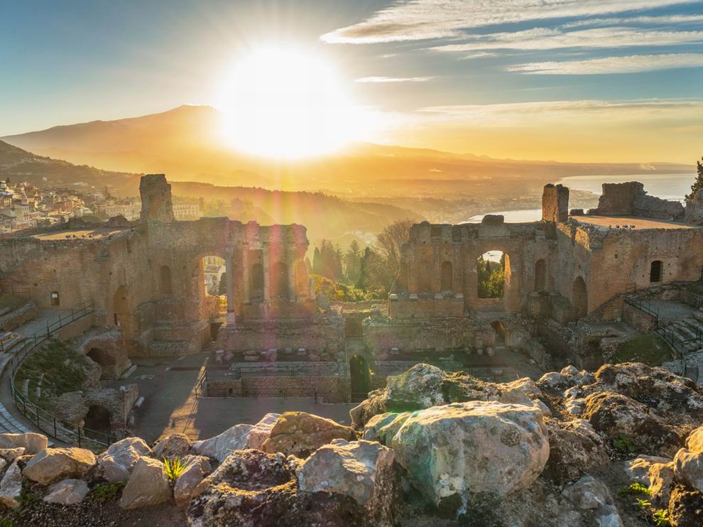 Taormina, etna